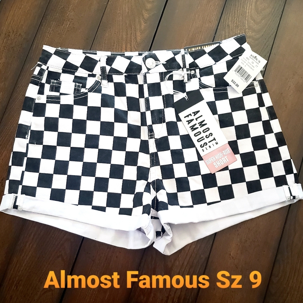 Almost Famous Hi Rise Shorts